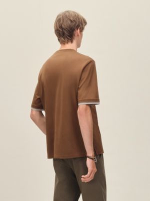 T-shirt with "Sellier" detail, View: Worn, worn, view 3 of 4