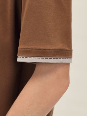 T-shirt with "Sellier" detail, View: Worn, worn, view 4 of 4