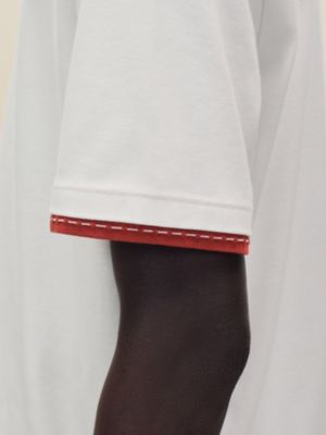 T-shirt with "Sellier" detail, View: Worn, worn, view 4 of 4