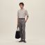 "Piqures sellier" t-shirt, mastic