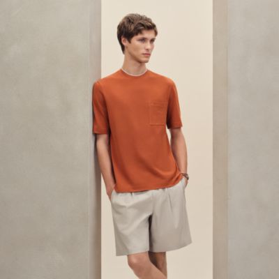 Tシャツ - オレンジ - メンズ Tシャツ、ポロシャツ、スウェットシャツ