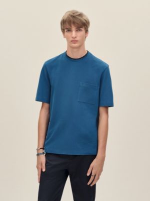 Camiseta con detalle "piqûres sellier", Vista: Ver artículo puesto, worn, vista 2 de 4