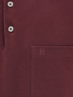 "Piqures sellier" polo shirt, View: front, front, view 5 of 5