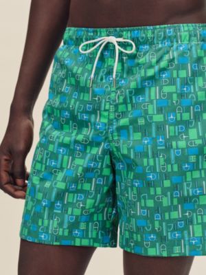 "Metal au Carre" swim trunks, View: Worn, worn, view 4 of 5