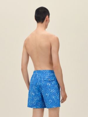 "Calligraphie Equestre" swim trunks, View: Worn, worn, view 3 of 5