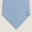Unie Fer a Cheval tie, ciel/gris clair