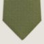 H Trefles tie, vert
