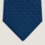 H Trefles tie, bleu vif