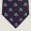 Pegase dans les Airs tie, prunoir/turquoise/blanc