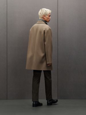Petit Paul 울 코트, 보기: 이미지: 제품 착용 이미지, worn, 3개 중 8번째 보기