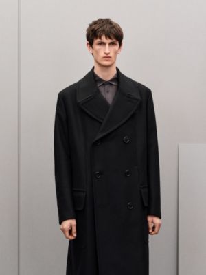 コート 《ヴォヤージュ》  バックベルト, イメージ: 着用例, worn, ビュー4の9