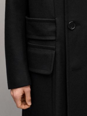 コート 《ヴォヤージュ》  バックベルト, イメージ: 着用例, worn, ビュー9の9