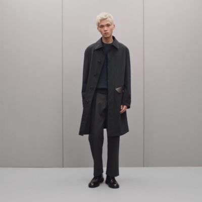 Imperméable détails cuir, Vue: vidéo, vue 2 sur 7
