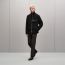 Reversible overshirt, noir