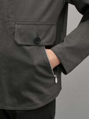 "Neo pique" overshirt, View: Worn, worn, view 5 of 7