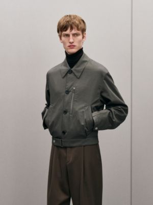 Cazadora recta "néo piqué", Vista: Ver artículo puesto, worn, vista 2 de 7