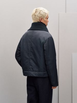 Straight cut zipped jacket, View: Worn, worn, view 3 of 7