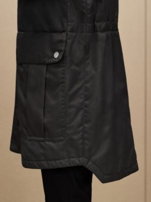 Mock neck zipped parka, View: Worn, worn, view 6 of 7