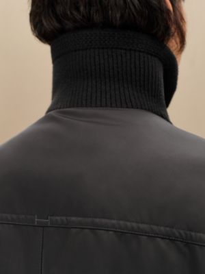 Mock neck zipped parka, View: Worn, worn, view 7 of 7