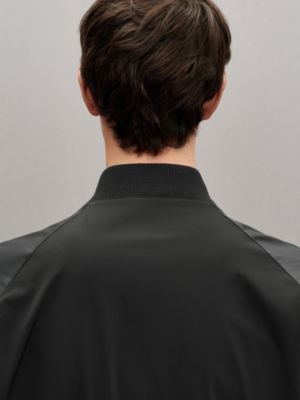 Water-repellent rib-trim jacket, View: Worn, worn, view 6 of 7