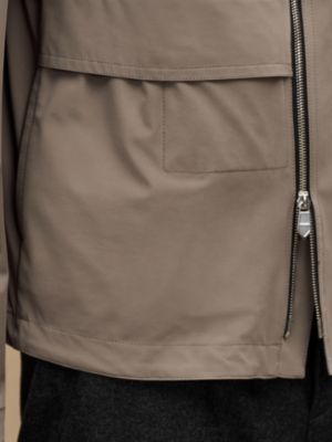 Jacket with foldable hood, View: front, front, view 5 of 7