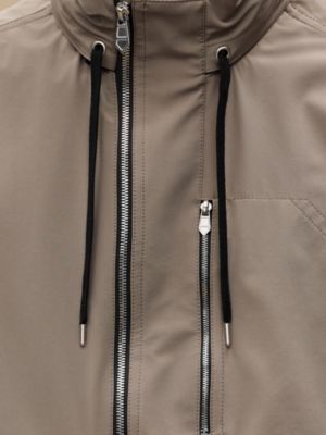 Jacket with foldable hood, View: front, front, view 7 of 7