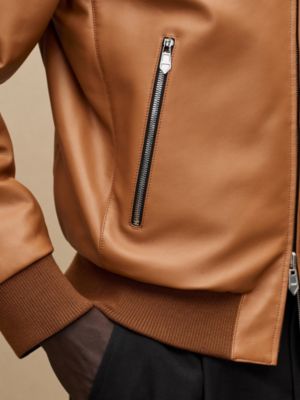 Cazadora Quick en piel de cordero, Vista: Ver artículo puesto, worn, vista 8 de 8