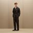 Calfskin jumpsuit, moka, We will notify you when this product is back in stock