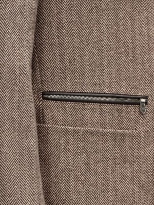 Stadium Relax jacket with leather detail, View: front, front, view 7 of 7