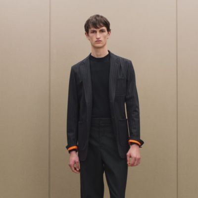 "Rayure technique" 24 Relax jacket, short model, View: video, view 2 of 8