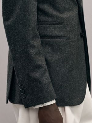 Stadium Relax jacket with leather detail, View: Worn, worn, view 5 of 7