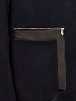 "Poche cuir" Stadium Relax jacket, View: front, front, view 7 of 7