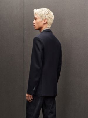 "Poche cuir" Stadium Relax jacket, View: Worn, worn, view 3 of 7