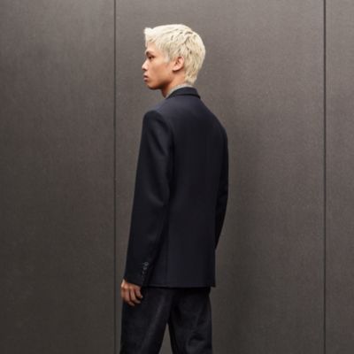 Blue - Hermès jackets and blazers for men | Hermès USA