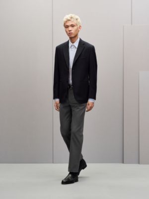 Stadium Relax wool jacket, short model