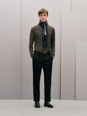 Saint Germain 울 피티드 팬츠