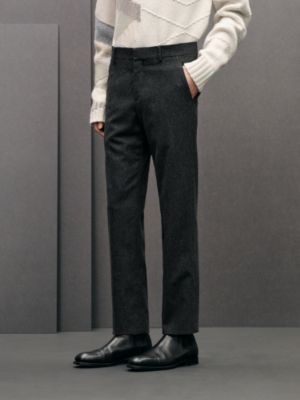 Saint Germain 울 피티드 팬츠, 보기: 이미지: 제품 착용 이미지, worn, 2개 중 4번째 보기