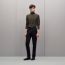Saint Germain fitted pants, marine