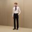 Saint Germain fitted pants, noir, We will notify you when this product is back in stock