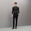 Saint Germain fitted pants, marine