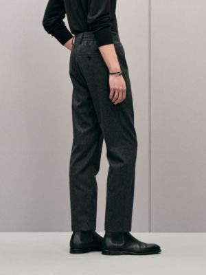 Saint Germain fitted wool pants, View: Worn, worn, view 3 of 4