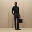 Saint Germain fitted pants, marine