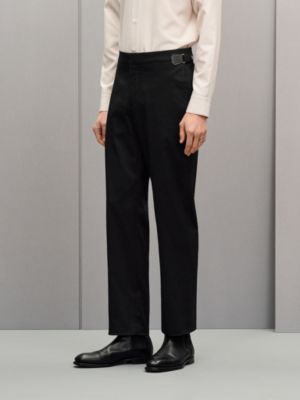 Chelsea 가죽 탭 팬츠, 보기: 이미지: 제품 착용 이미지, worn, 2개 중 5번째 보기