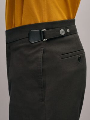 Chelsea 가죽 탭 팬츠, 보기: 이미지: 제품 착용 이미지, worn, 4개 중 5번째 보기
