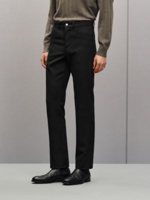 스트레이트 컷 진, 보기: 이미지: 제품 착용 이미지, worn, 2개 중 5번째 보기