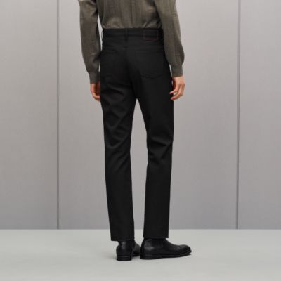 ブラック - メンズ アジャステッドパンツ、ジーンズ、ショートパンツ