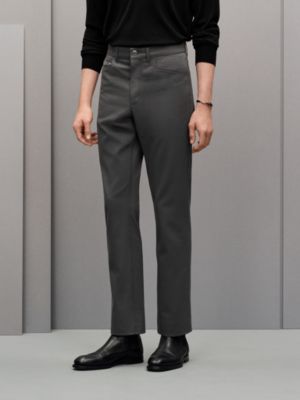 Vaqueros con etiqueta en piel, Vista: Ver artículo puesto, worn, vista 2 de 5