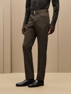 Vaqueros con etiqueta en piel, Vista: Ver artículo puesto, worn, vista 2 de 5