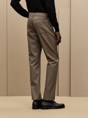 Straight cut jeans, View: Worn, worn, view 3 of 5