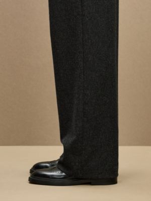 Malte pleated wool pants, View: Worn, worn, view 7 of 7